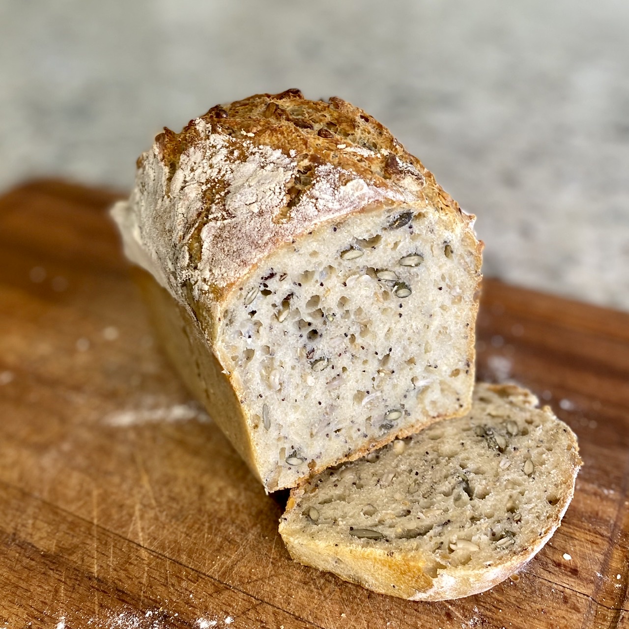 Seedy sourdough