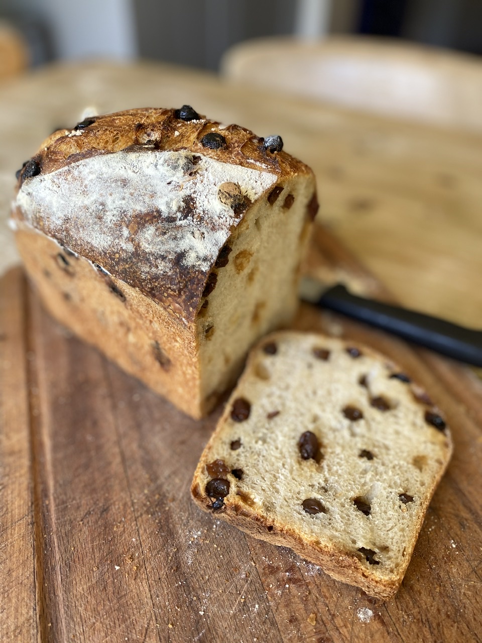 Raisin Sourdough Tin Loaf - Image 2